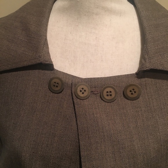 Sandy Brown Crop Blazer - Picture 3 of 5